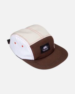 GORRA 5 PANEL - CHOCO CREAM