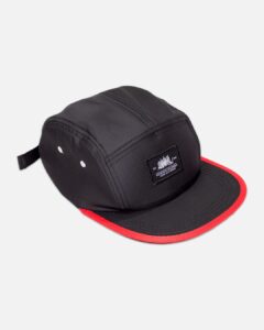 GORRA 5 PANEL - REDLINE BLACK